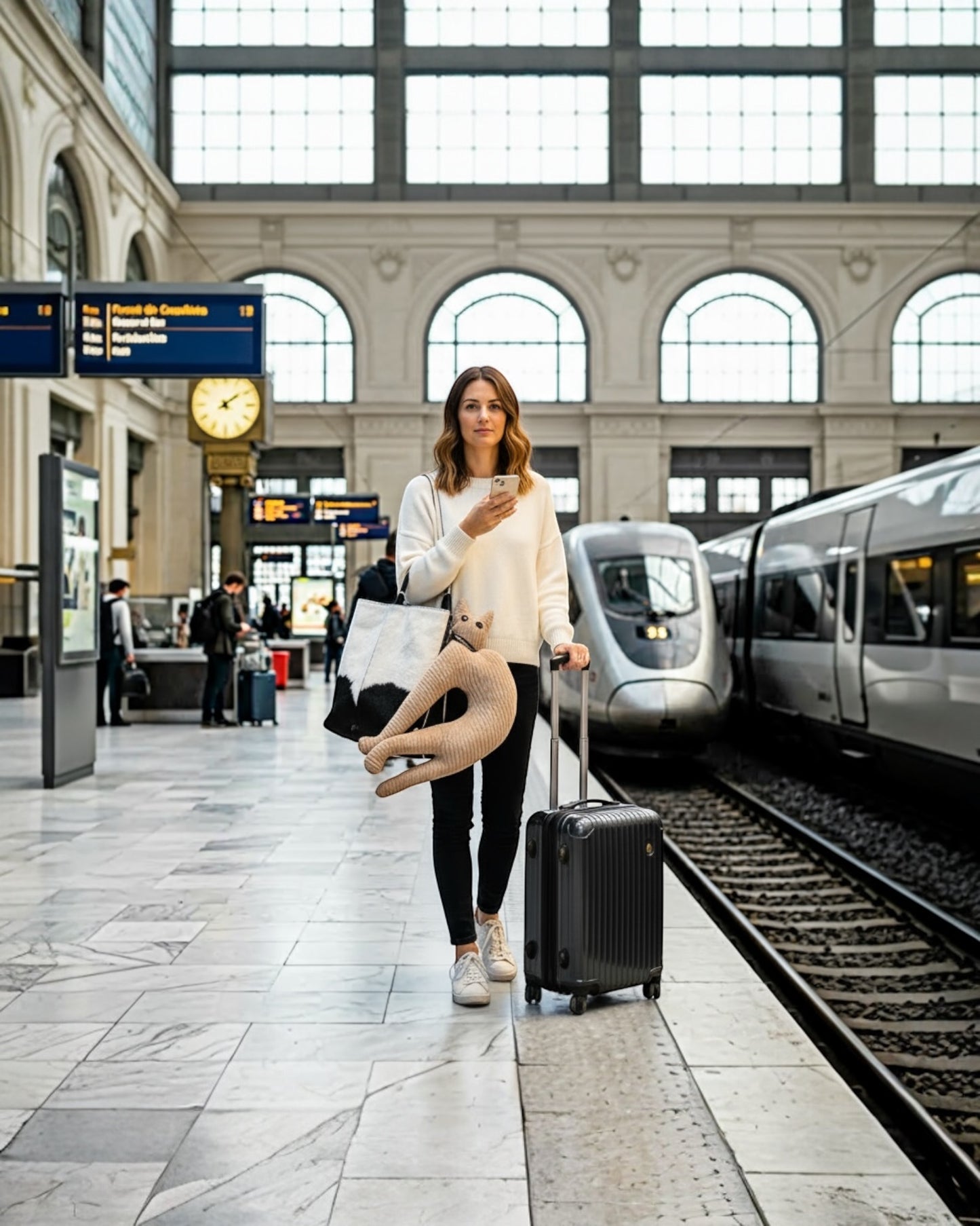 Potovalna blazina muca VOLONTÉ