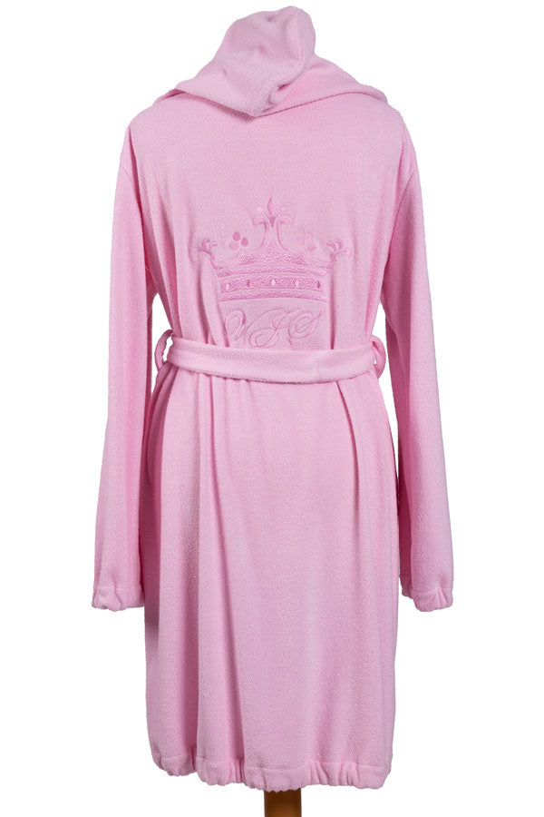 Kopalni plašč VJSnature frotir premium - roza