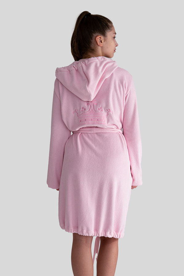 Kopalni plašč VJSnature frotir premium - roza