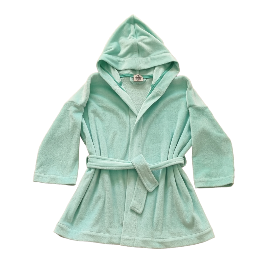 PLUSH Bademantel - mint
