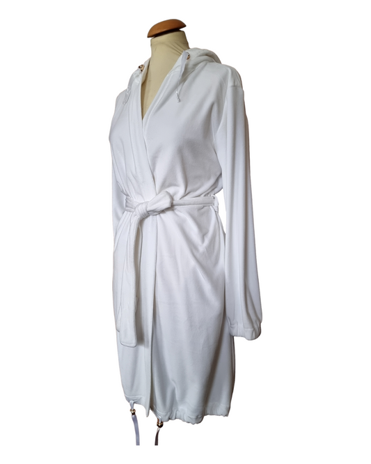 Kopalni plašč VJSnature pliš - bel