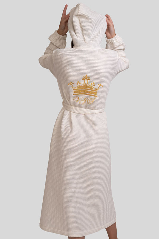 Kopalni plašč VJSnature vafelj - smetana