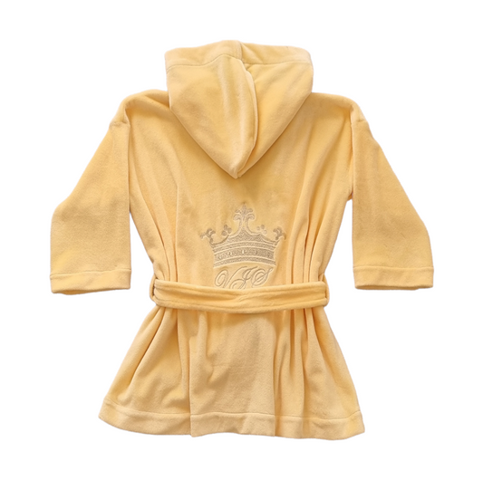 PLUSH Bademantel - gelb