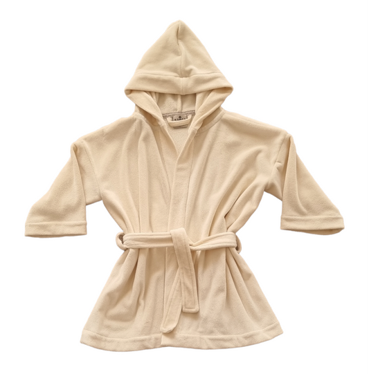 Kopalni plašč  PLIŠ - smetana