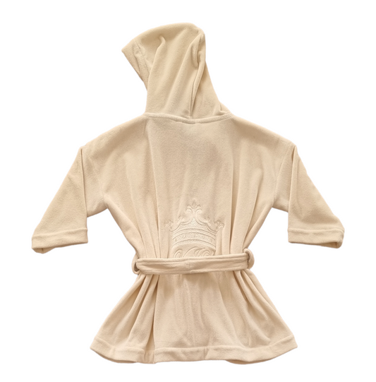 Kopalni plašč  PLIŠ - smetana