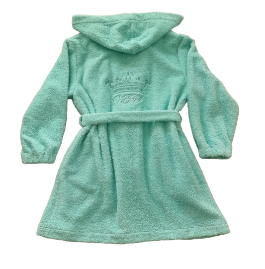 Kopalni plašč frotir premium - turkizna